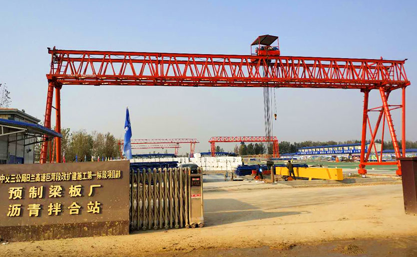 日兰花架龙门吊项目